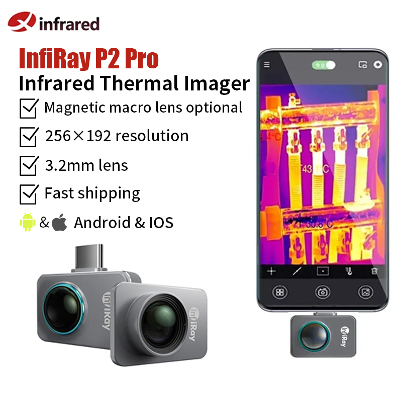 Nf 521 Thermal Imaging Camera - Termocamera inray P2 Pro per termocamere