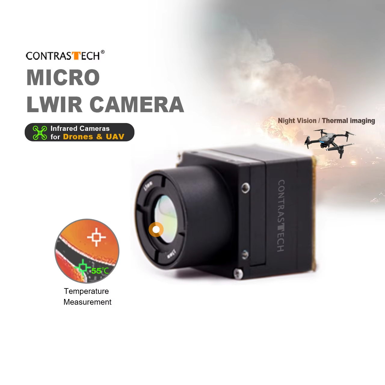 Thermal Module 640X512 Core - 640x512 LWIR Nucleo per imaging termico