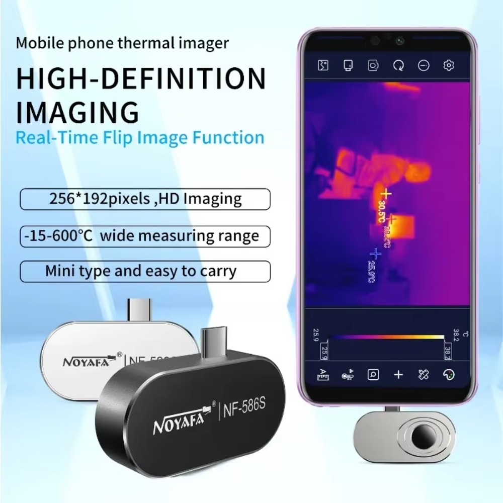 Mini termocamera NF-583S/586S  - Thermal Imaging Camera 256X192 recensione e prezzo