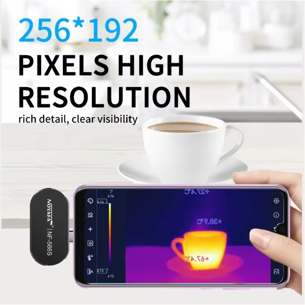 Mini termocamera NF-583S/586S  - Thermal Imaging Camera 256X192 recensione e prezzo