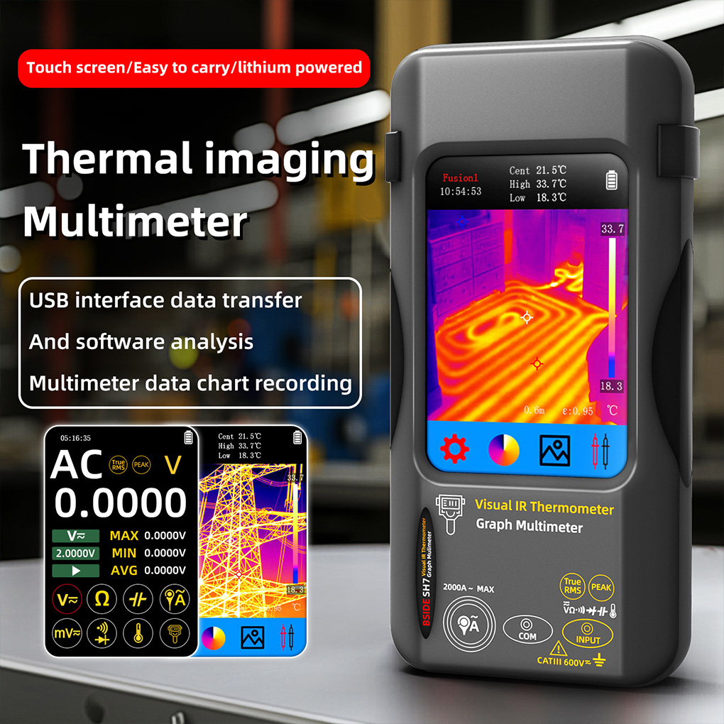 Multimetro per imaging termico - Nf 521 Thermal Imaging Camera recensione e prezzo